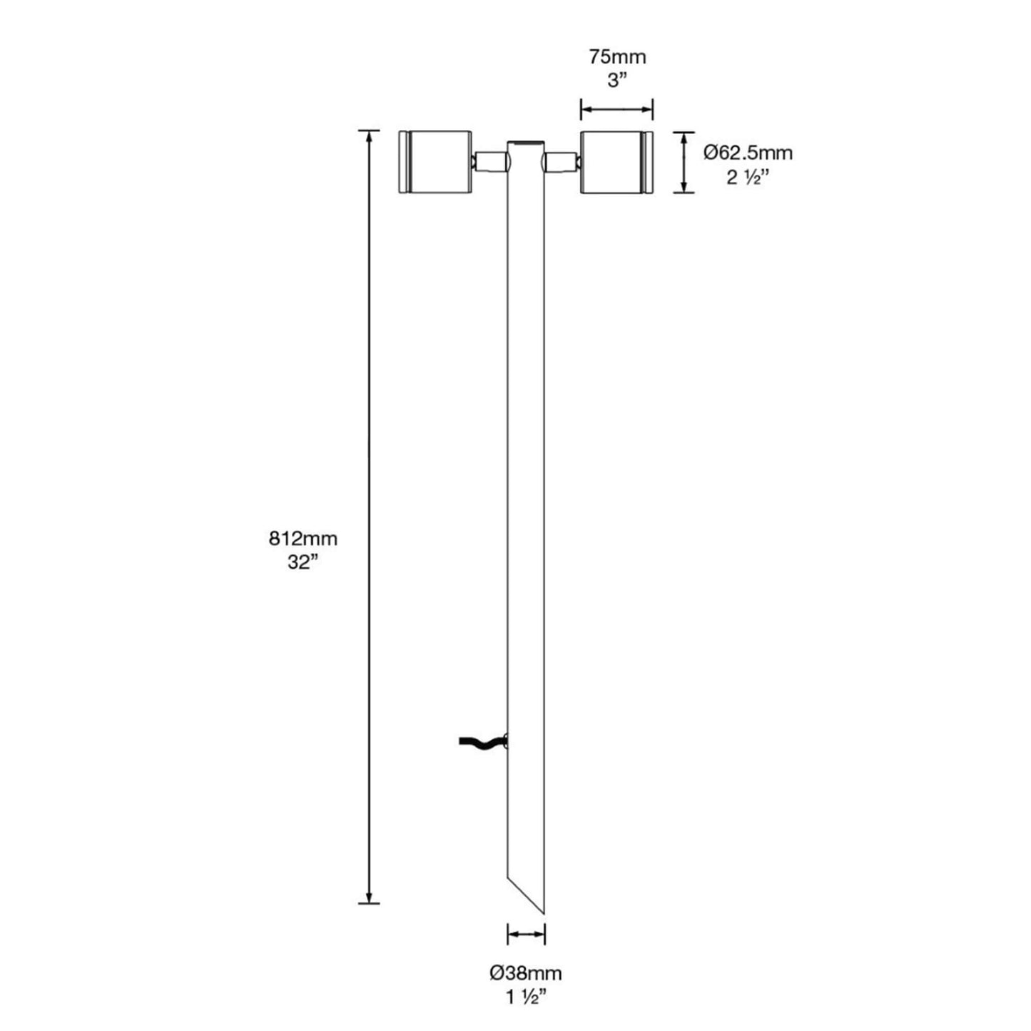 Twin Pole Light