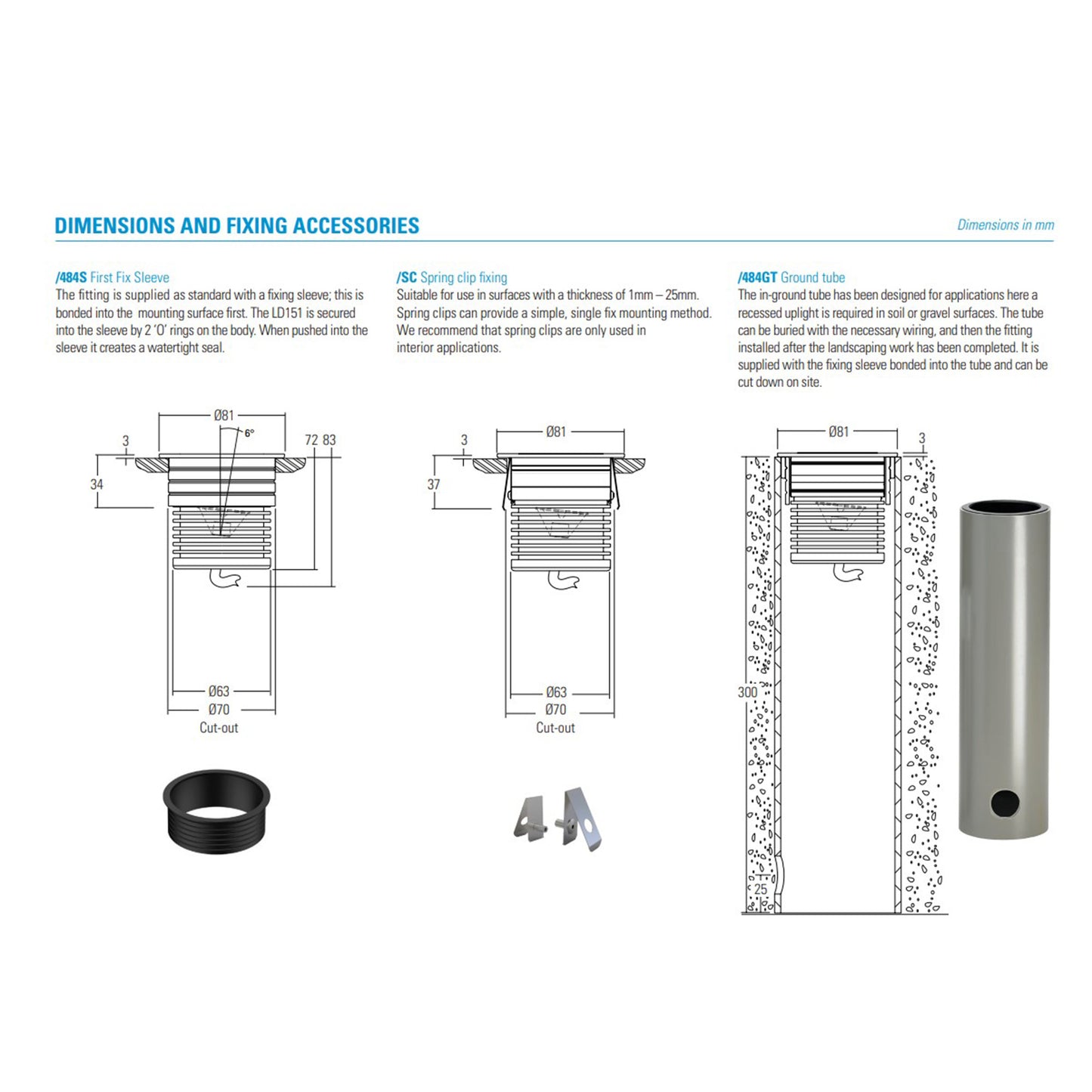 LD151T-E3 LED uplight