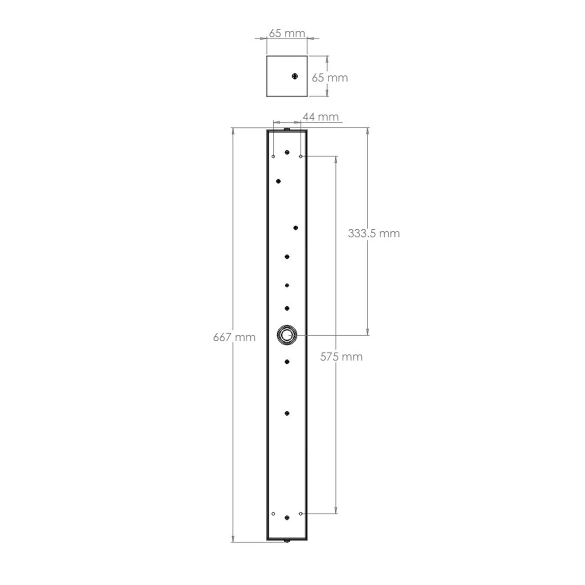 Vaughan Ashford LED bathroom wall light