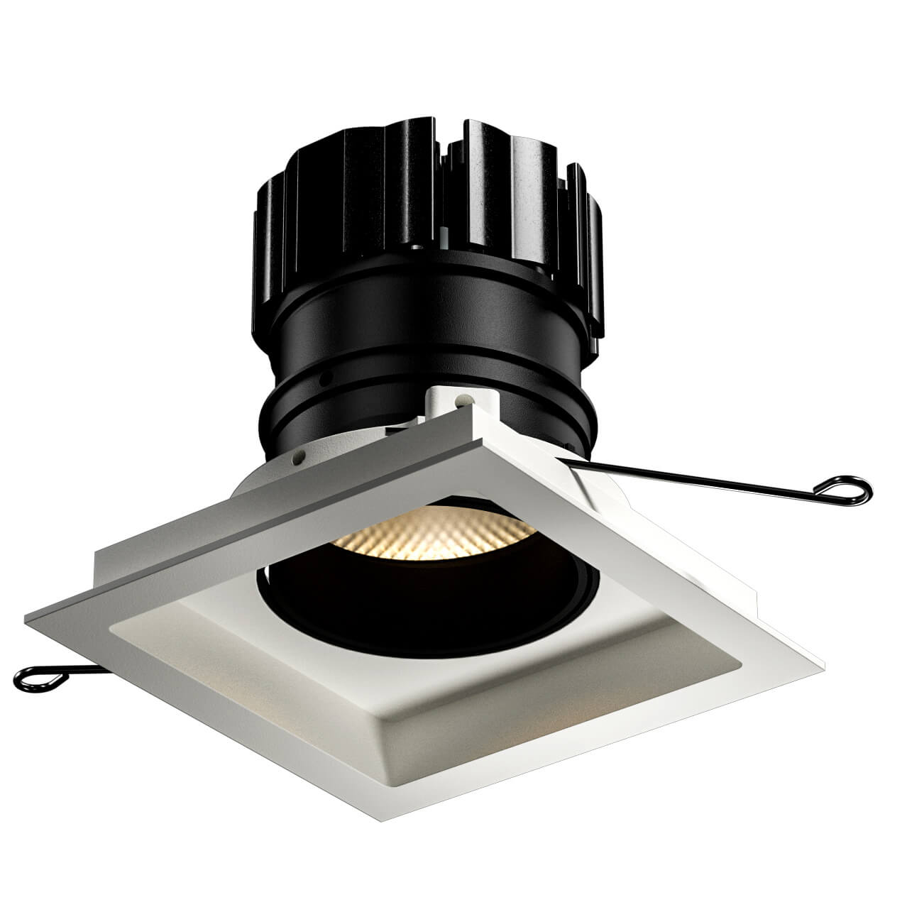 Look Adjustable square LED downlight