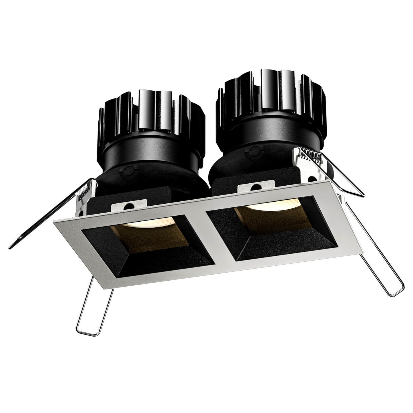 Vira Twin adjustable square LED twin downlight