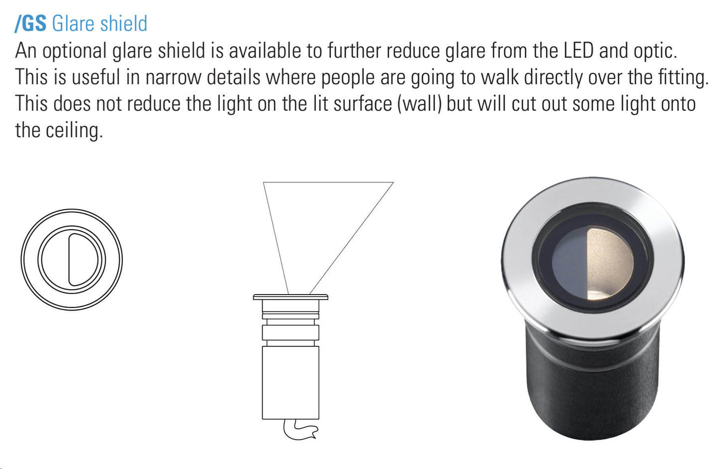 LD43DR glare shield diagram