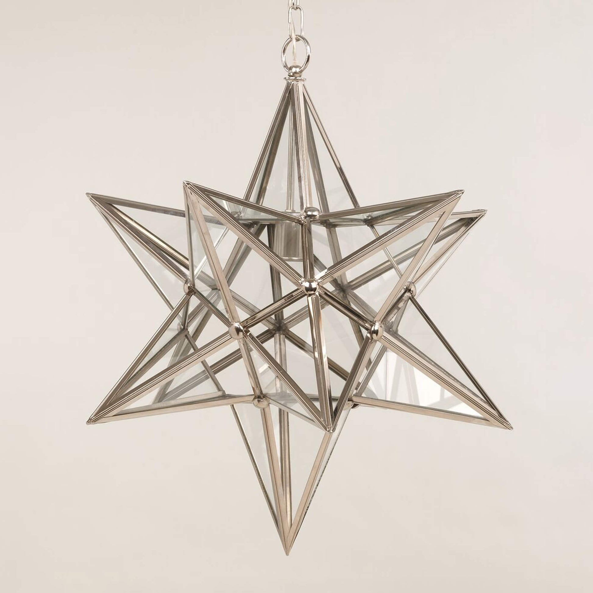 Star pendant in nickel