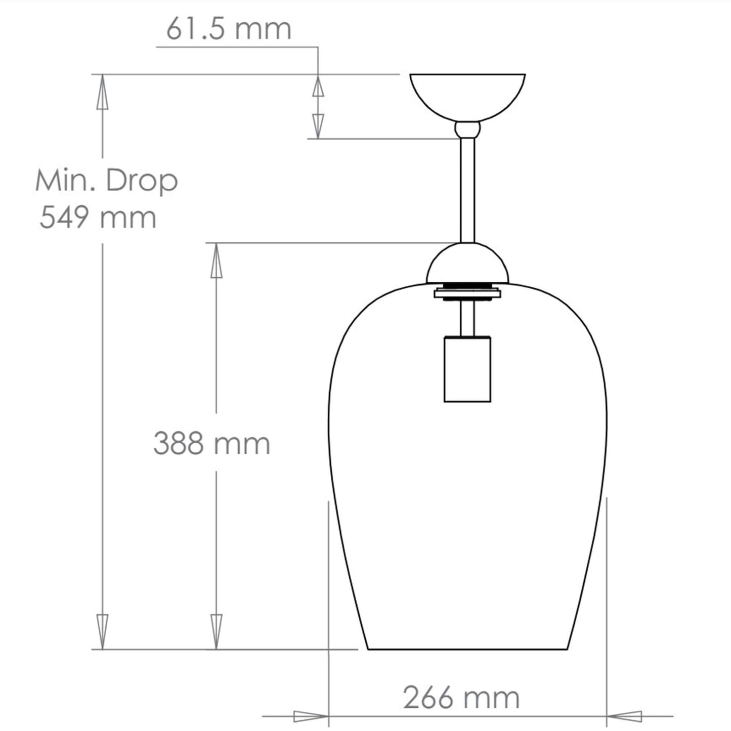 Stepney pendant light