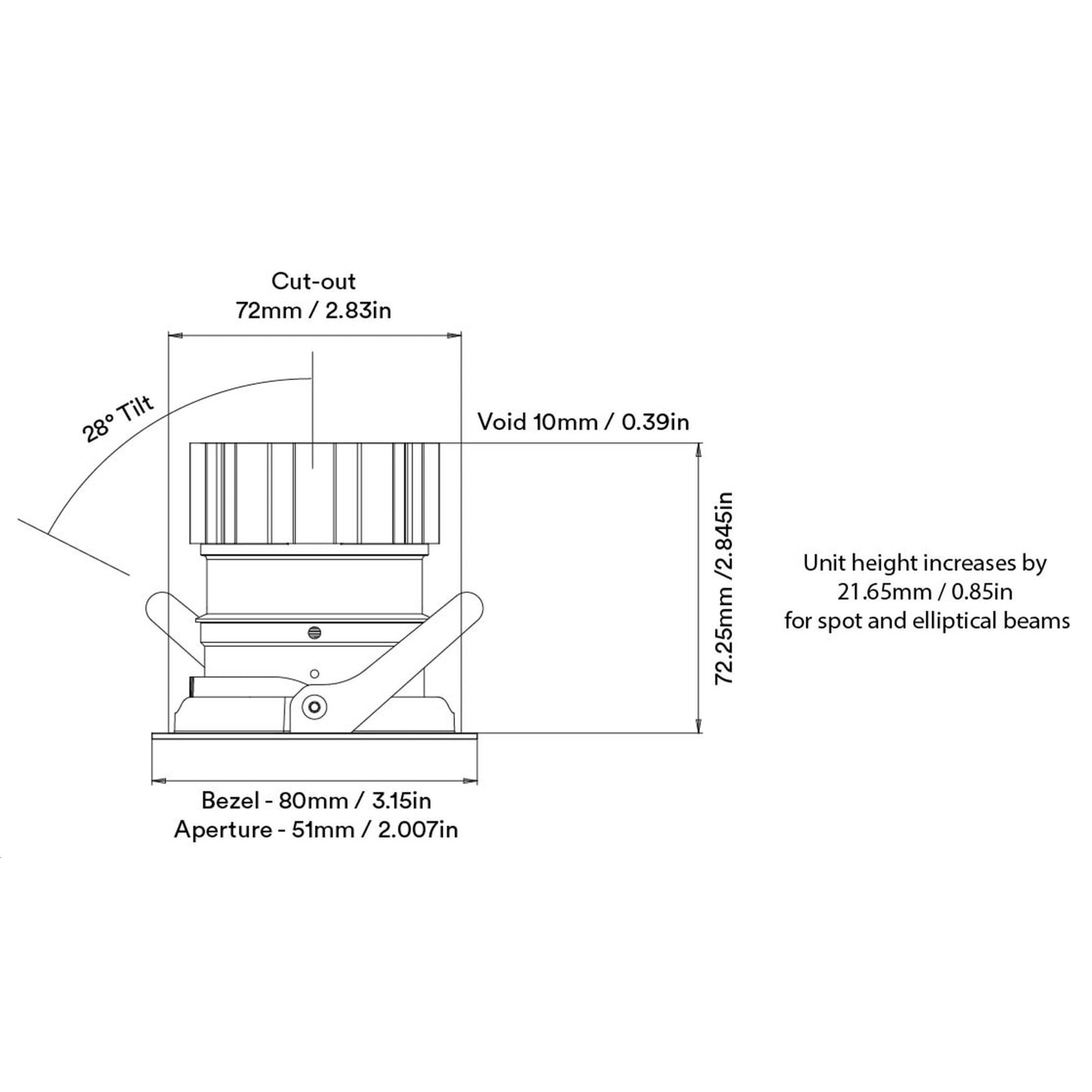 Dino Adjustable dimensions